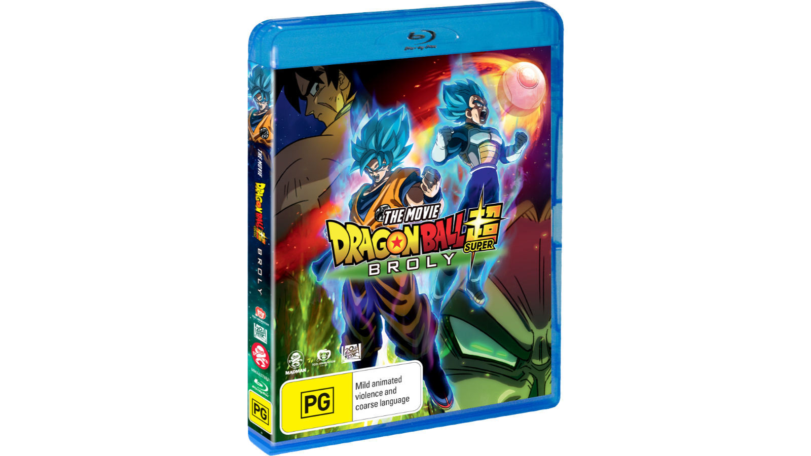 Madman Dragon Ball Super The Movie Broly Blu-Ray Discs