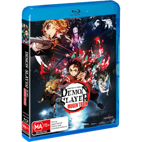 Madman The Movie Demon Slayer Mugen Train Blu-Ray Discs