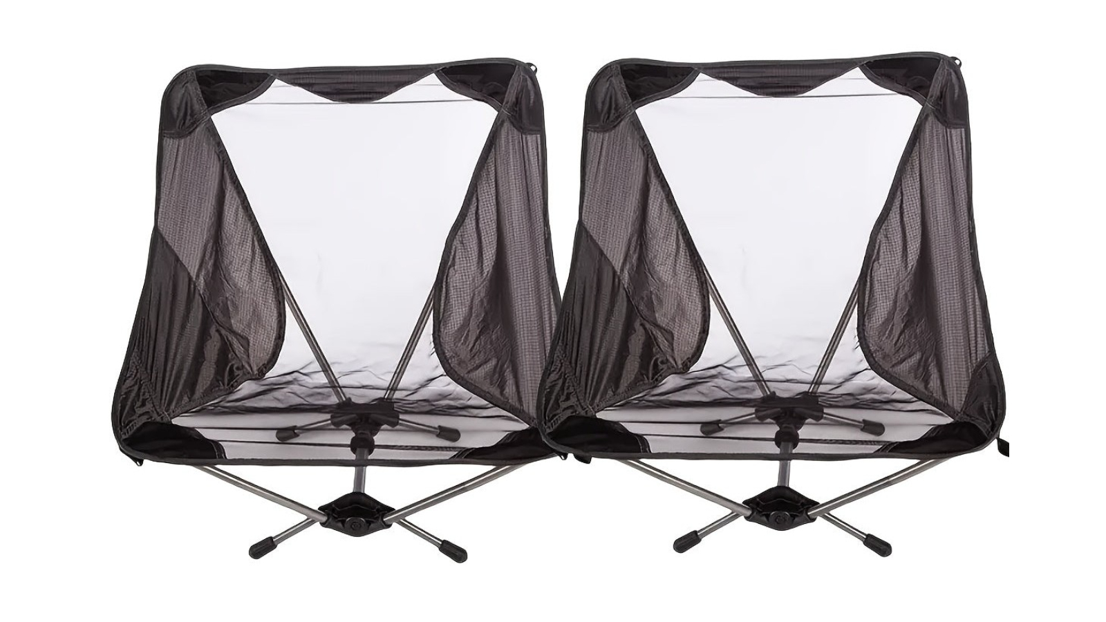 NNETM Folding Aluminum Beach Chair Set