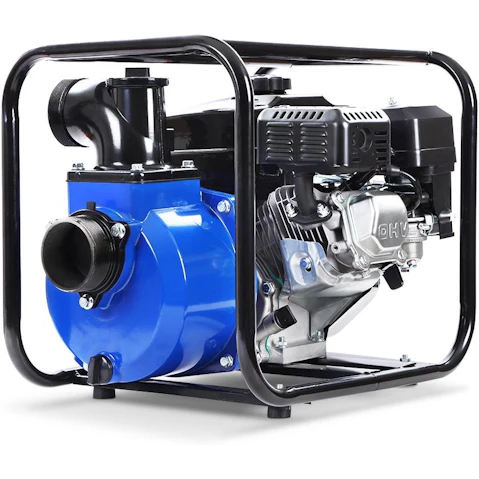 Giantz 8HP 3-inch Transfer Pump - Blue/Black