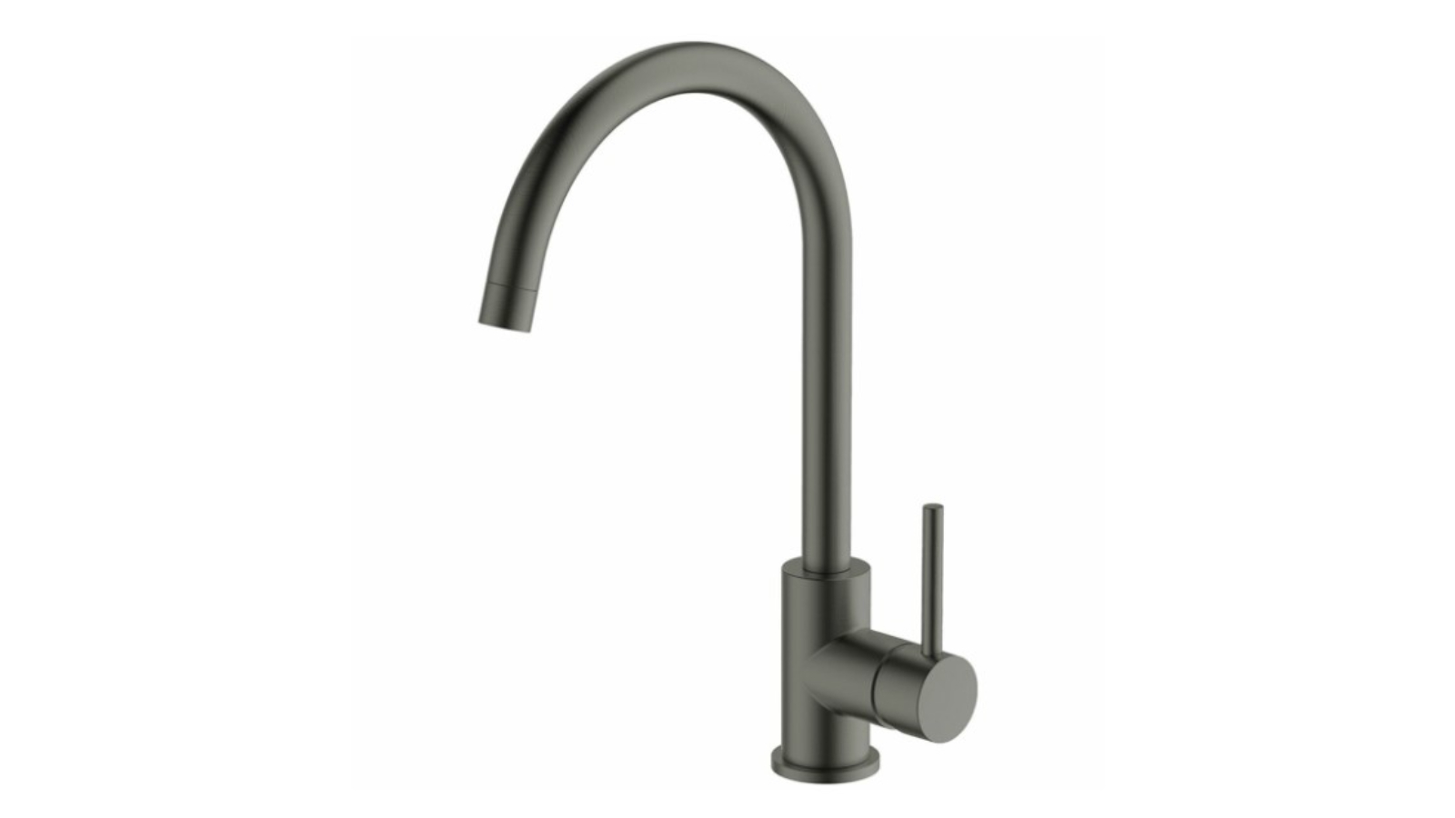Gareth Ashton Lucia Goose Sidelever Mixer with Knurled Handle - Gun Metal