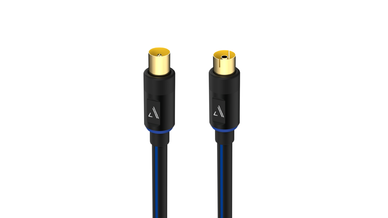 Austere 3-Series 24K Gold 2.5m RG6 Coax Cable