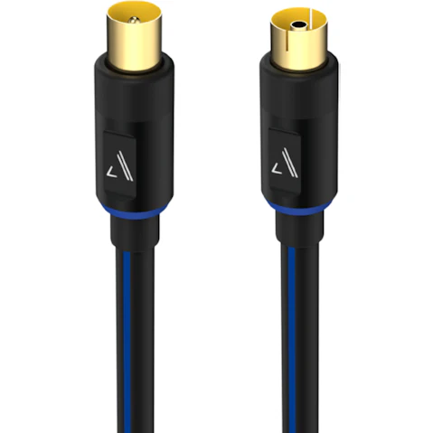 Austere 3-Series 24K Gold 5m RG6 Coax Cable