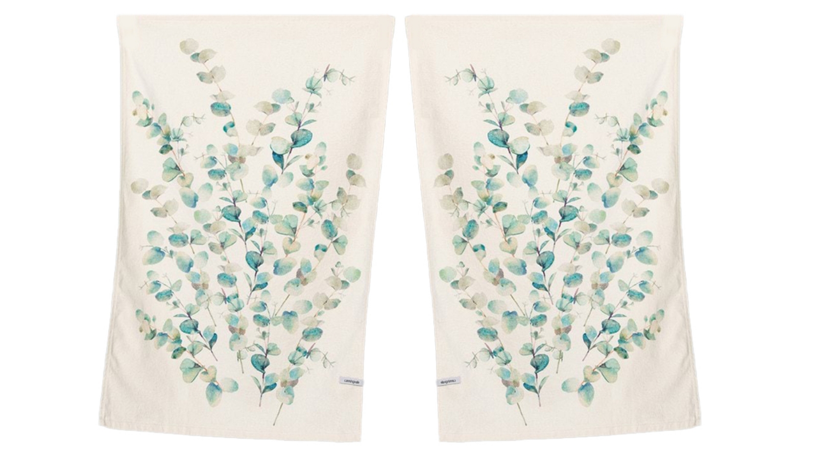 Canningvale 2 Piece Tea Towel Eucalyptus - 70cm 