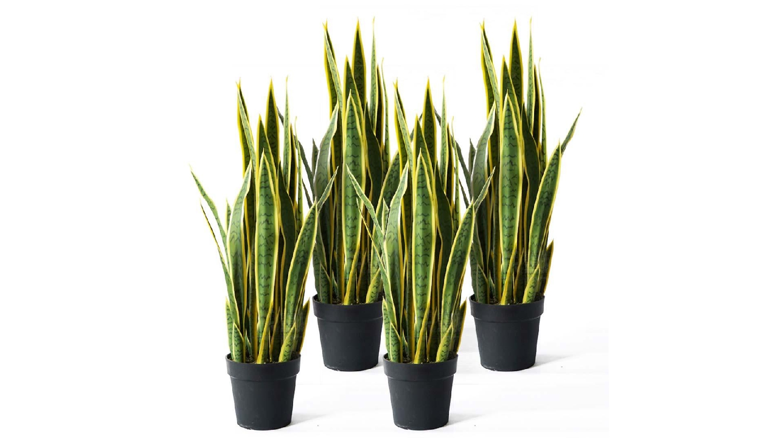 SOGA 4X 50cm Artificial Snake Plant Harvey Norman
