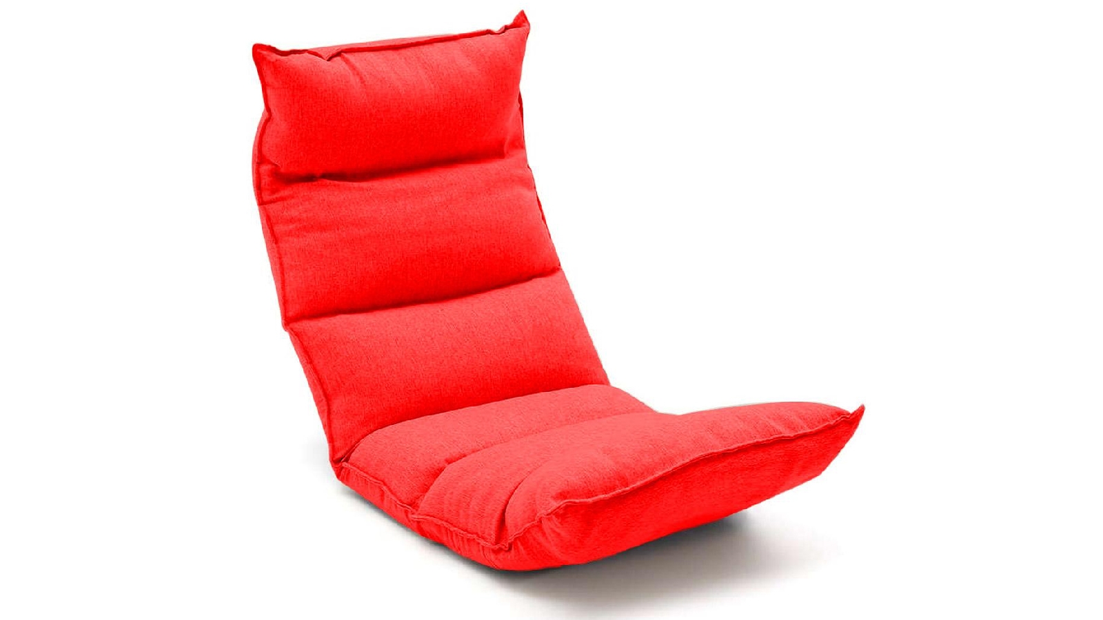 Soga Floor Recliner Lazy Chair - Red