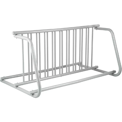 Pretty & Practical 59 Inch All-Steel Grid Bike Rack Stand with Dual-Side Holder for Garage