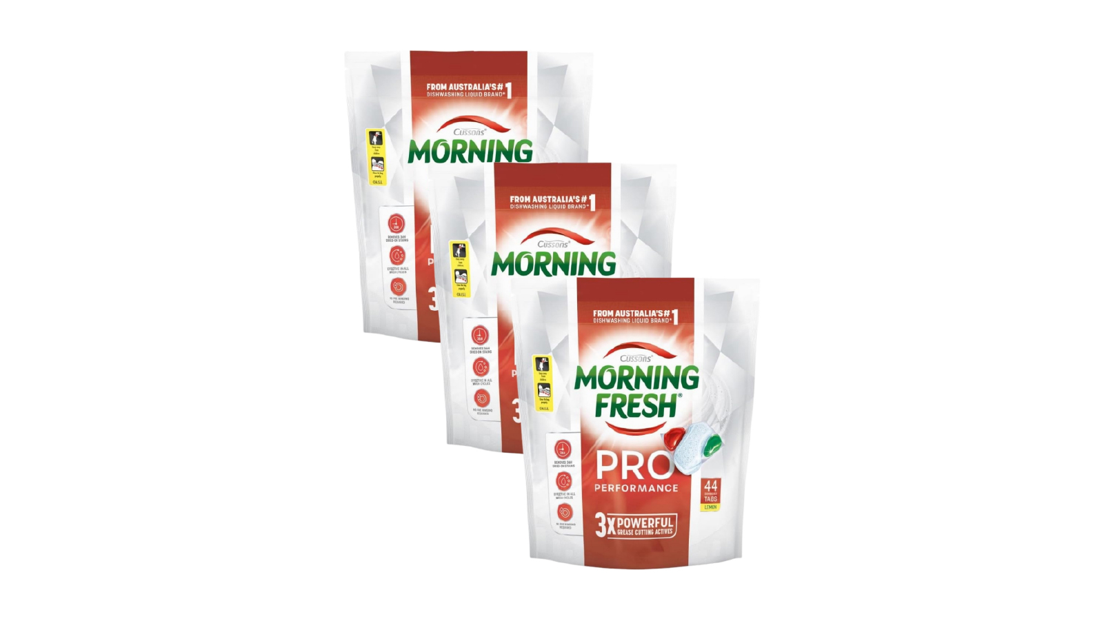Morning Fresh Pro Performance x 132 Lemon Dishwasher Tablets