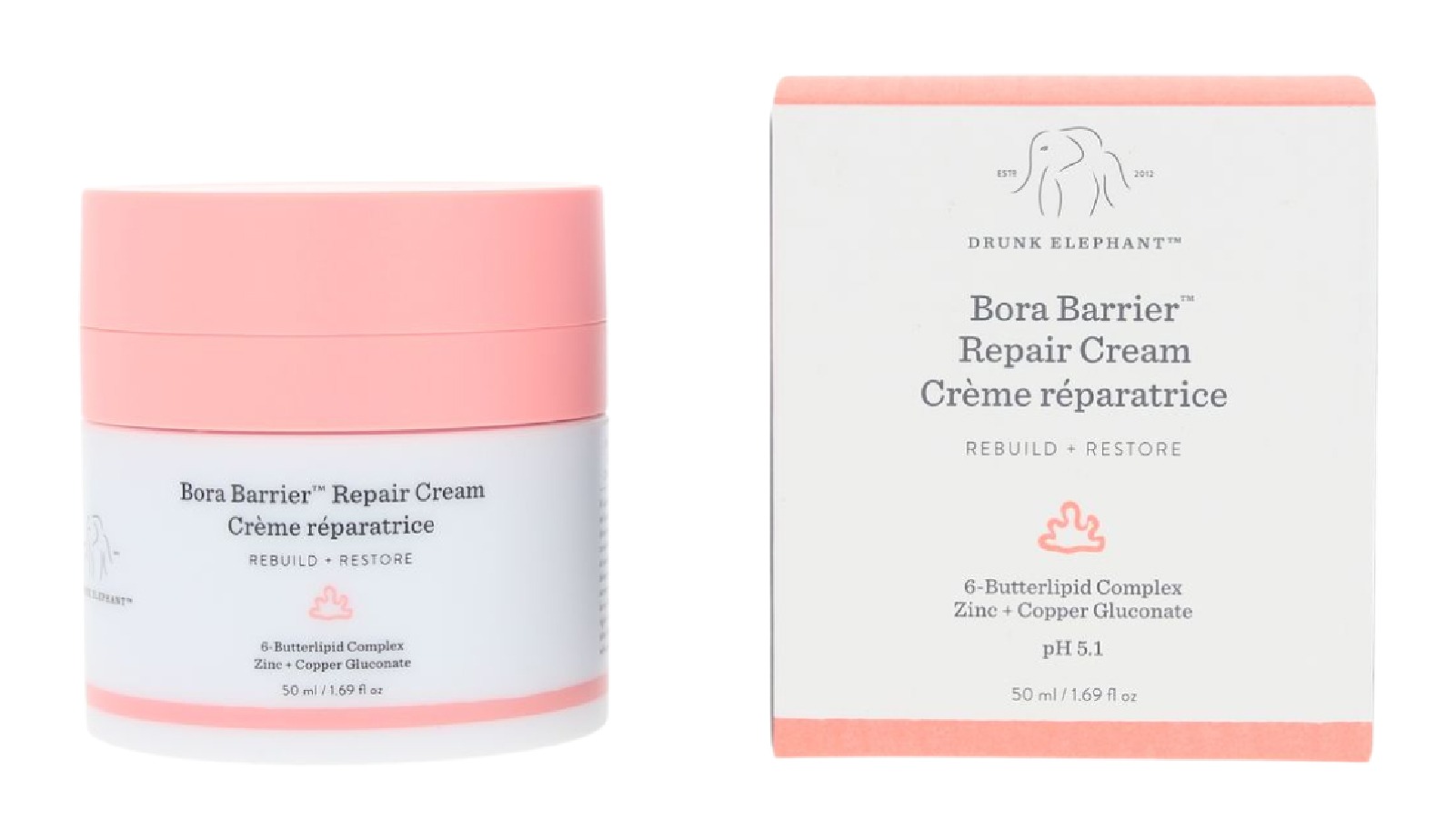 Drunk Elephant Bora Barrier Repair Cream - 50ml