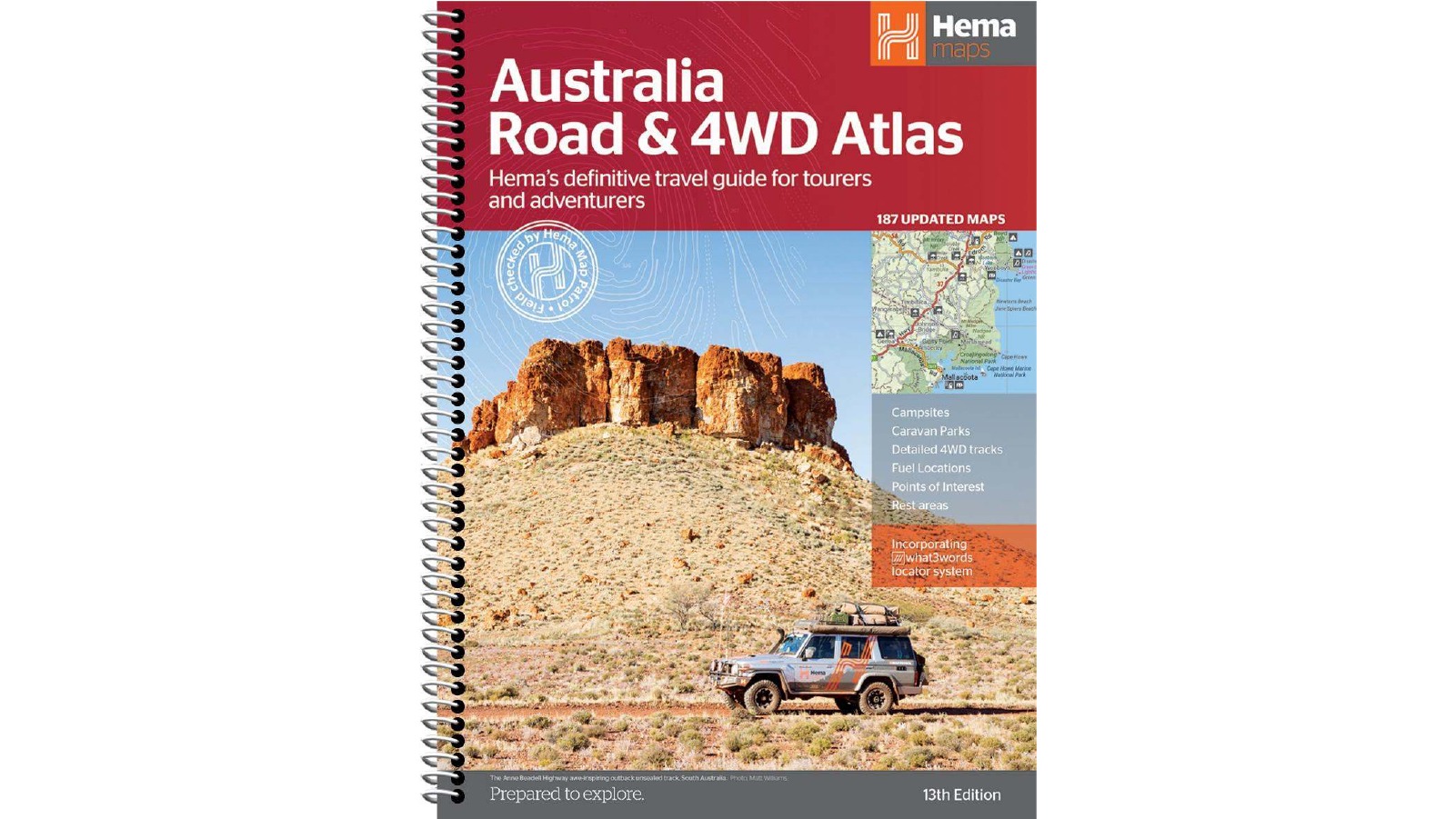 Hema Maps Books Australia Road and 4WD Atlas - 252 x 345mm