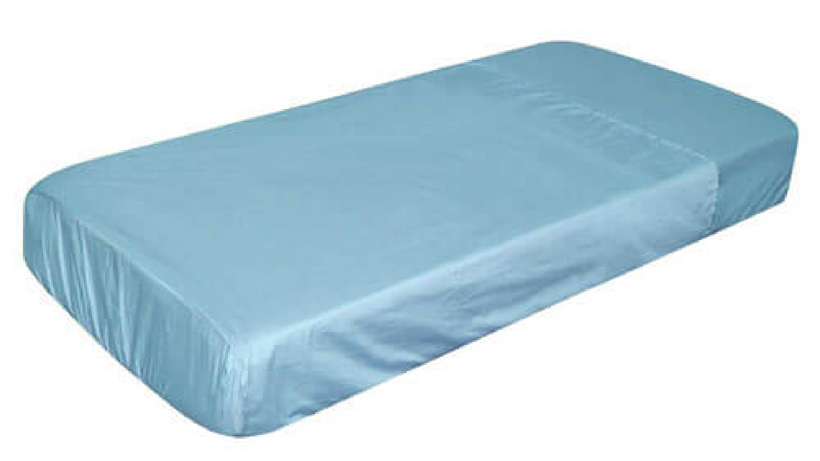 Latestbuy 100x63x10 Silly Billyz Polycotton Cot Combo - Dusty Blue