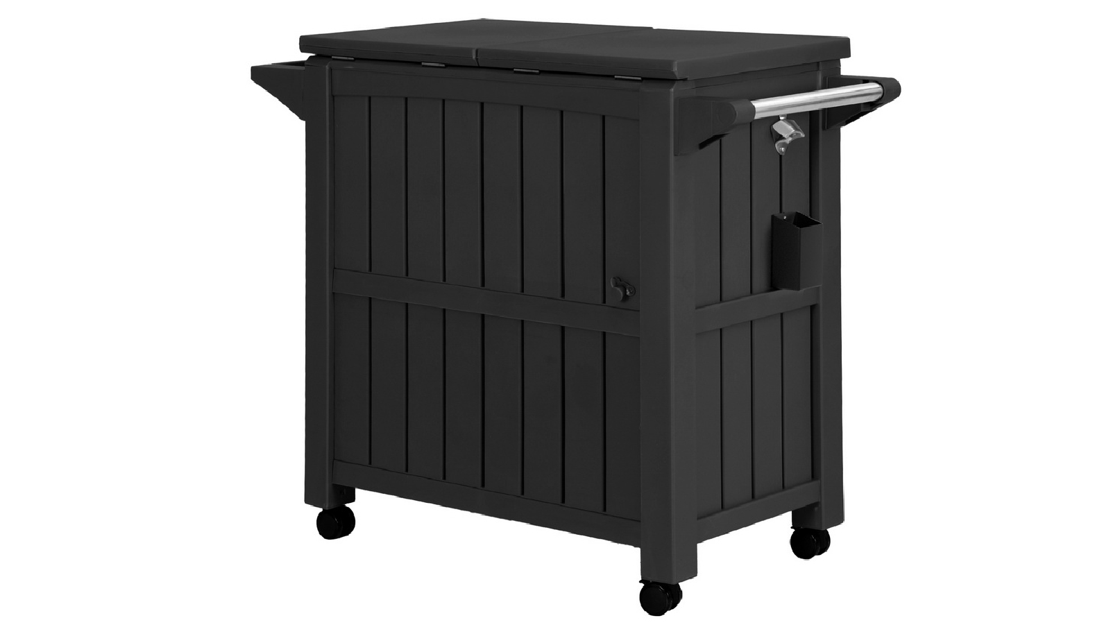 Gardeon 80L Ice Bucket Cooler Outdoor Storage Cabinet Box - Black