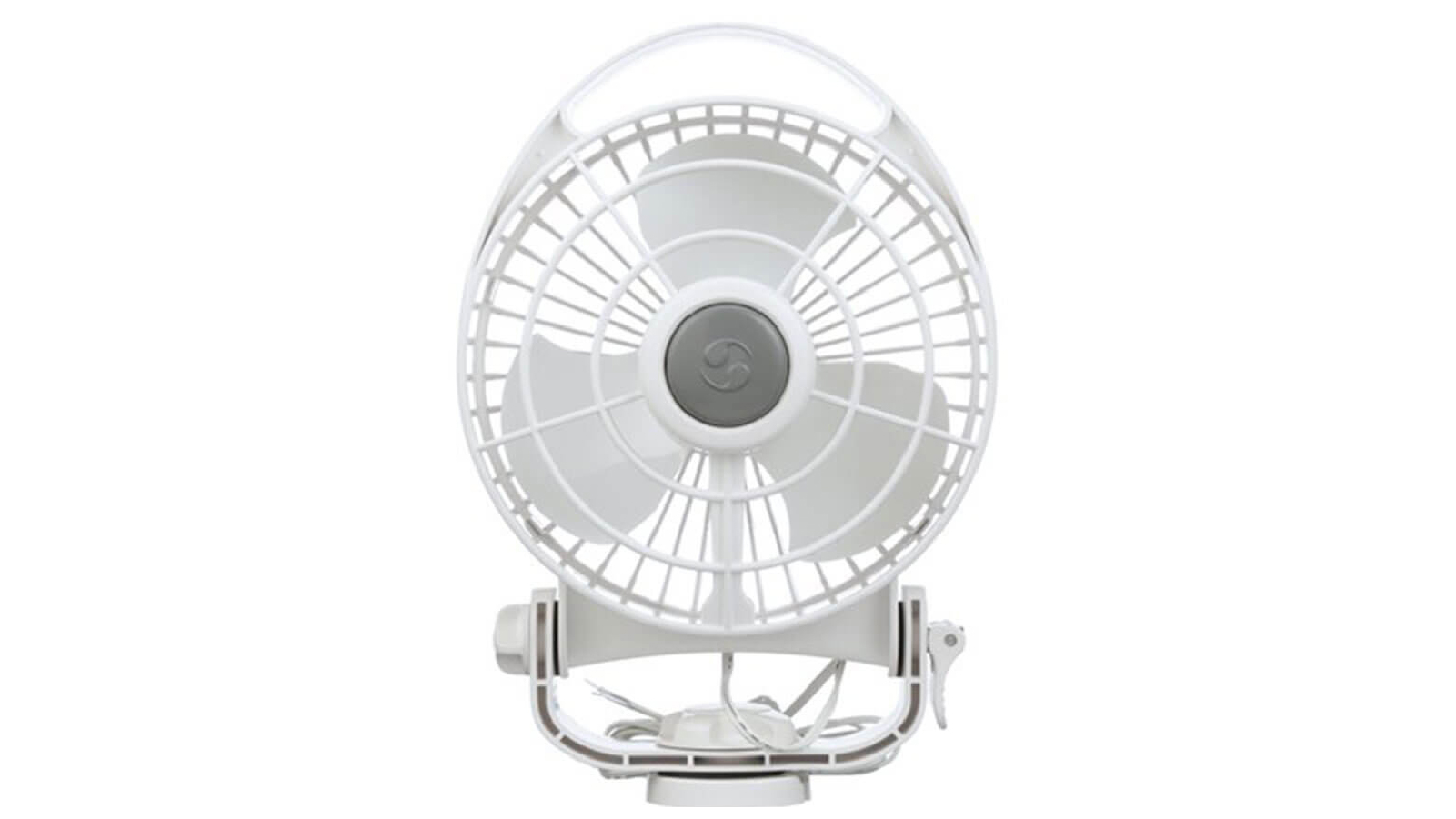 Latestbuy 6 Inch 12VDC  Bora Variable Speed Hard Wired Fan - White