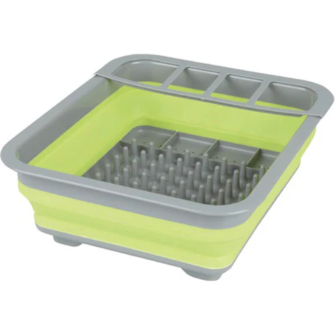 Latestbuy Collapsible Pop-up Dish Tray and Tub