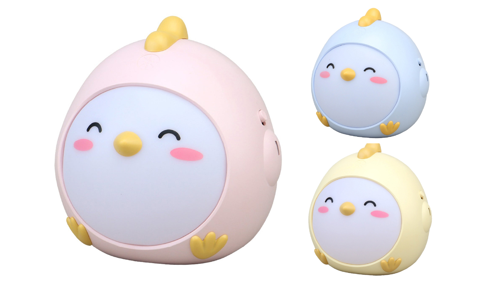 CLA Lighting	Frango LED USB Rechargeable Tri CCT Dimmable Chicken Kids Night Light / Utility Light