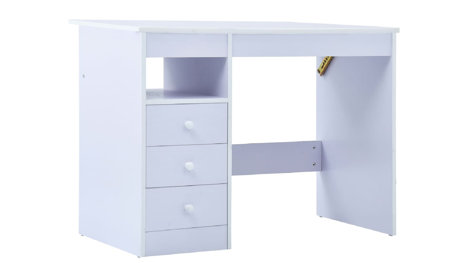 VidaXL Children Drawing Tiltable Study Desk - White