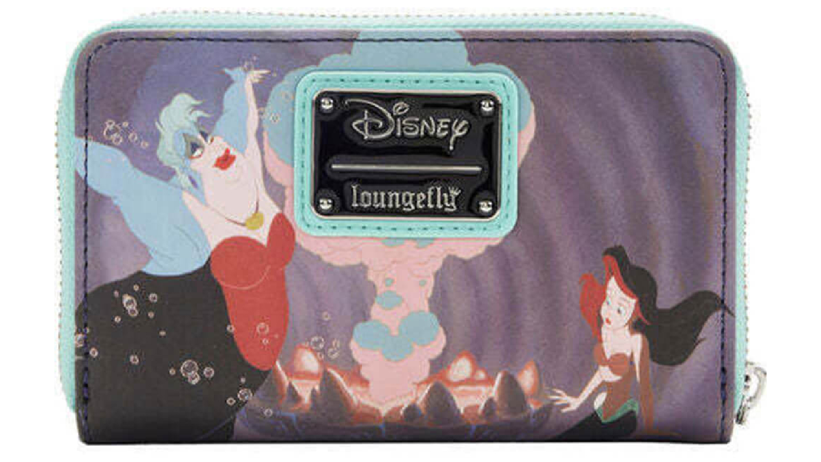 Latestbuy The Little Mermaid 1989 Princess Scenes Zip Purse