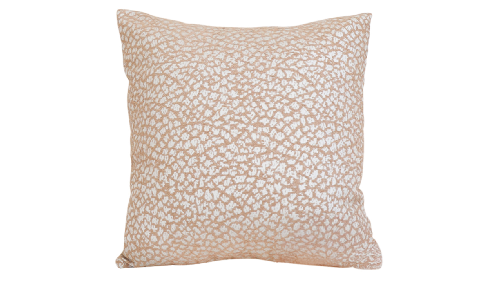 Soga 50cm Neutral Beige Speckled Pattern Contemporary Throw Pillow
