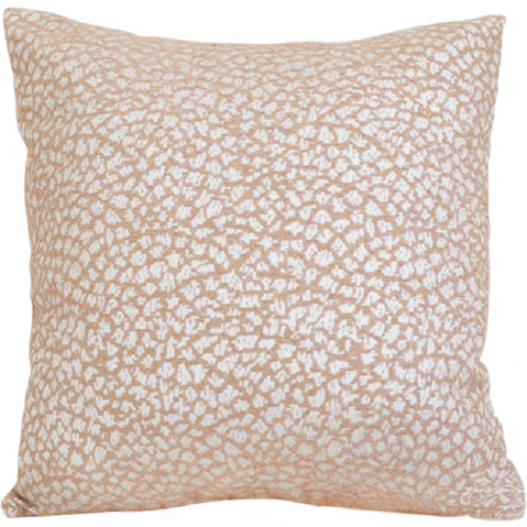 Soga 50cm Neutral Beige Speckled Pattern Contemporary Throw Pillow