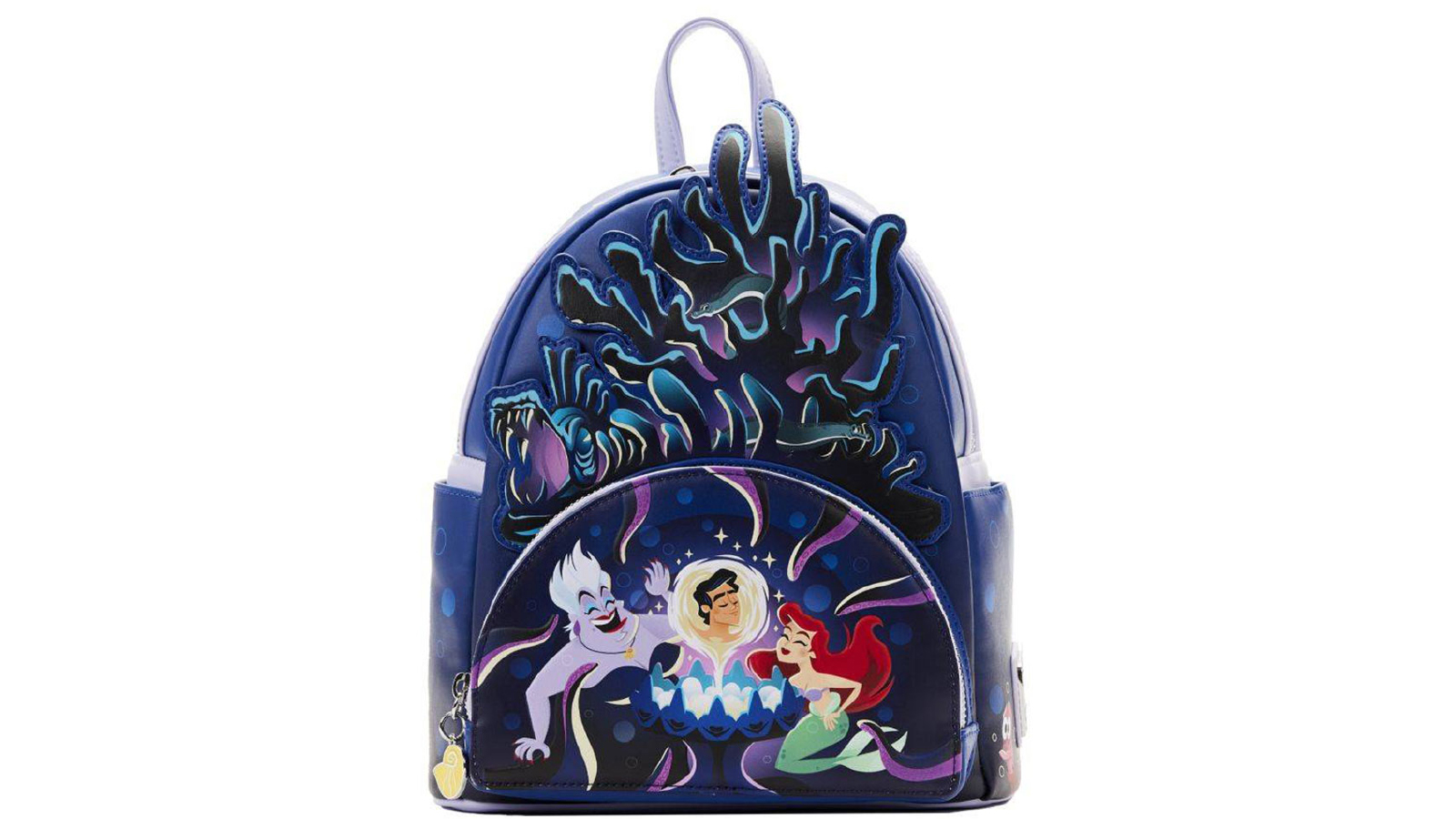 Latestbuy The Little Mermaid 1989 Ursula Lair Glow Mini Backpack