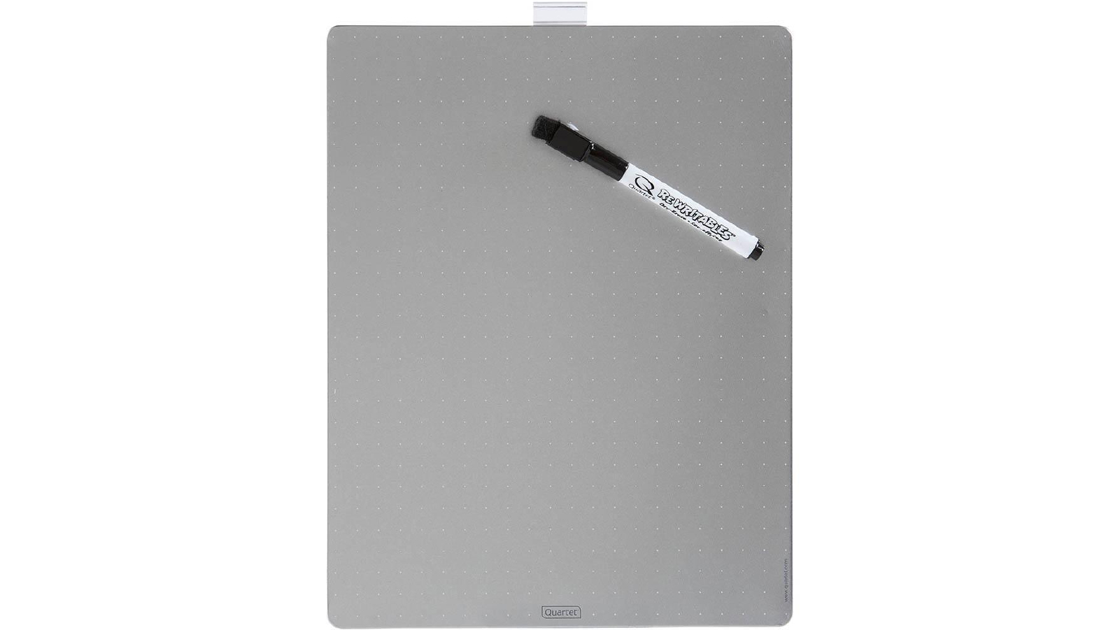 Quartet 21.6 x 28cm Magnetic Tile Whiteboard - Silver