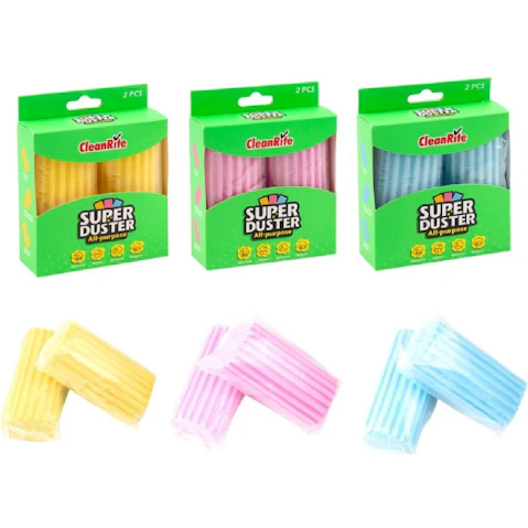 Cleanrite 3 Pack of 2 x 11.5 x 5.5 x 4.3cm Scrubby Duster
