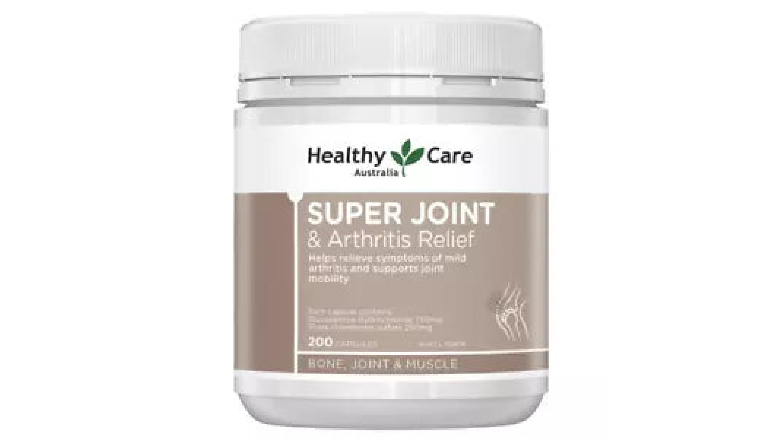 Healthy Care Super Joint and Arthritis Relief - 200 Capsules