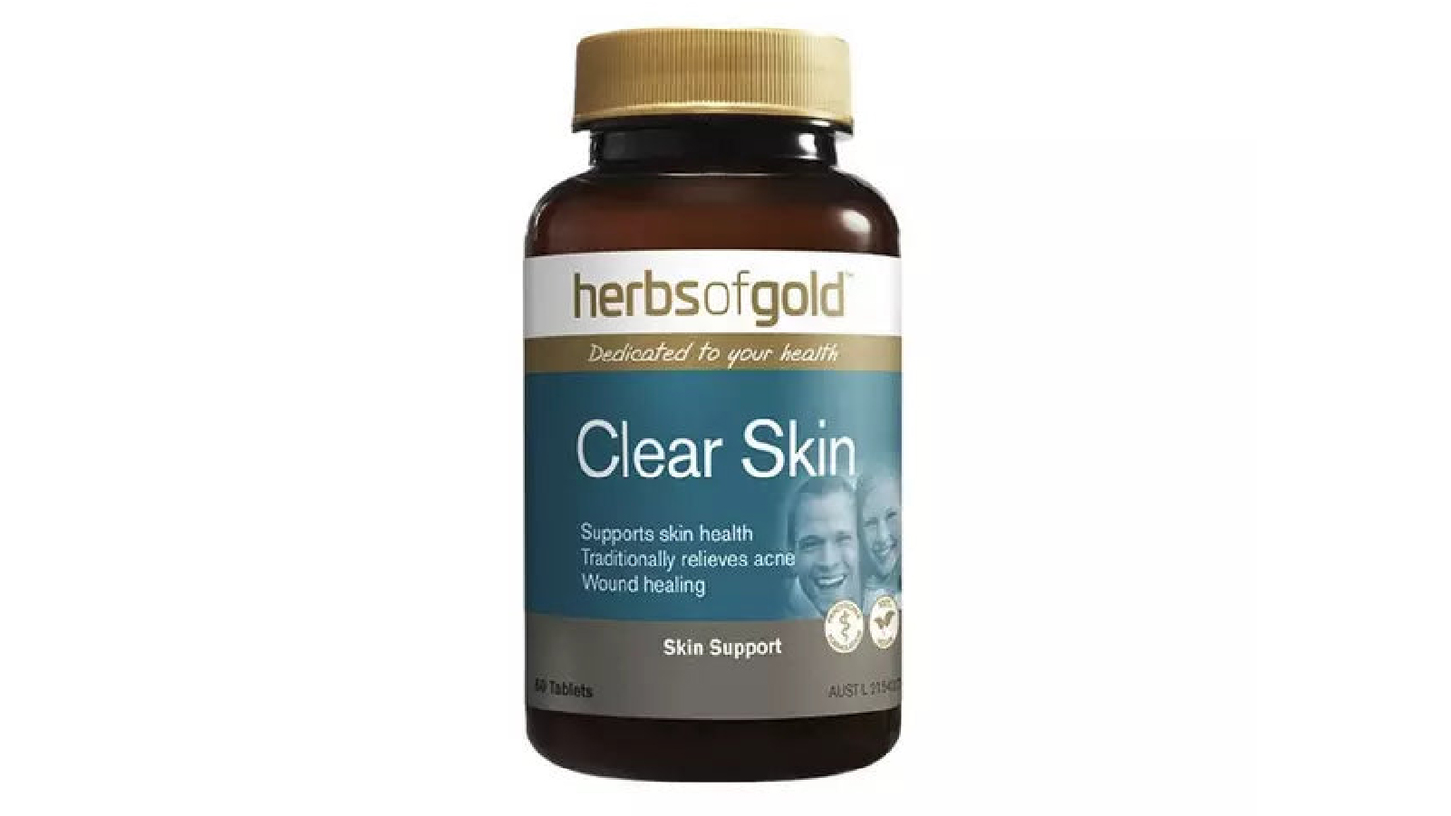 Herbs of Gold Clear Skin - 60 Tablets