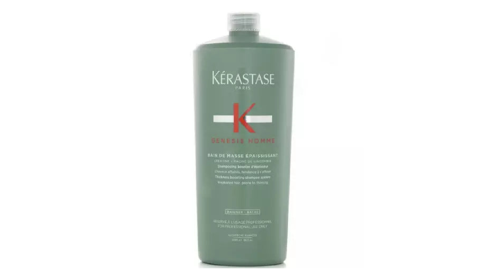 Kerastase Genesis Homme Bain De Masse Epaississant Shampoo System - 1000ml