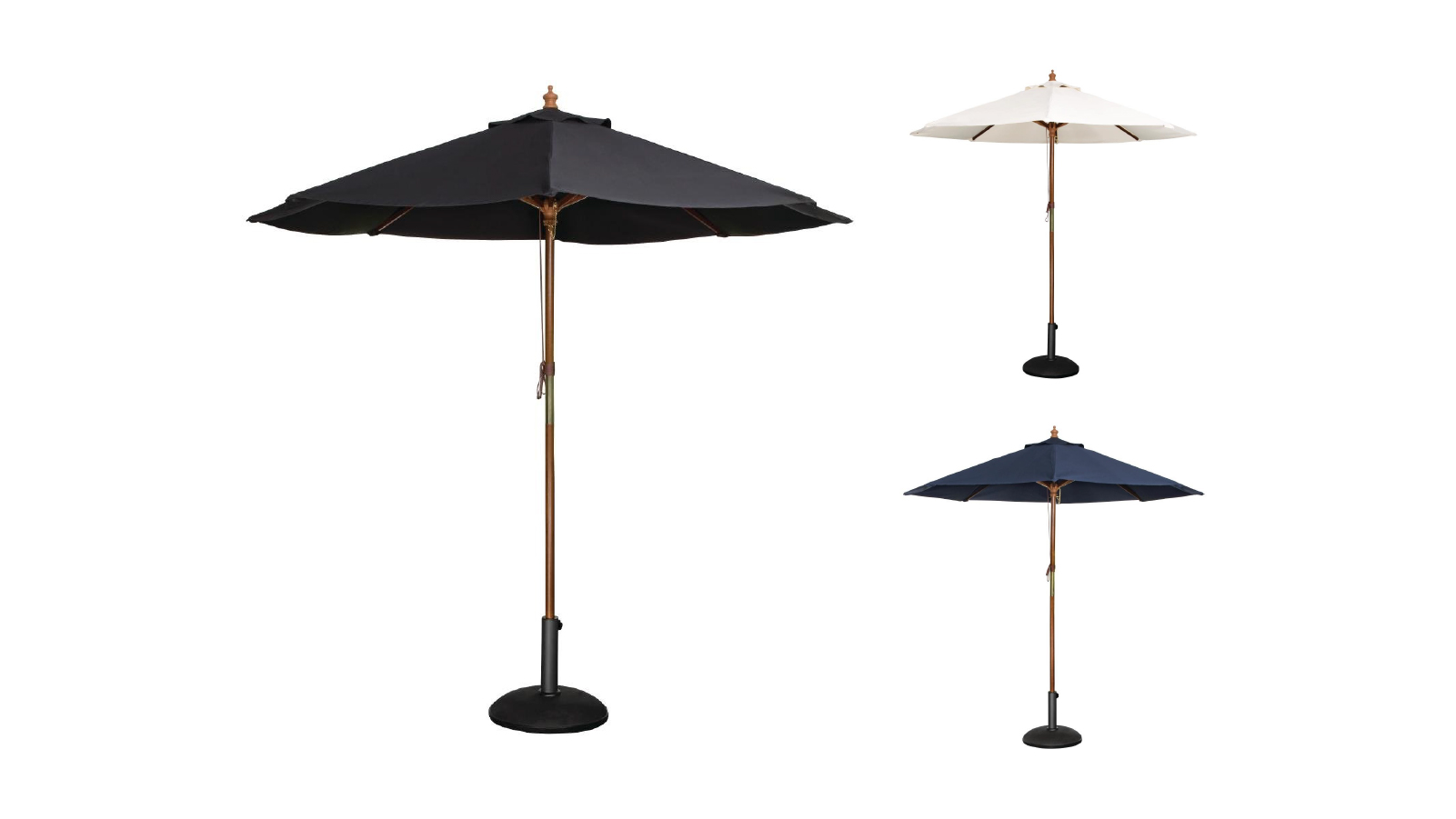 Bolero 2.5m Diameter Round Outdoor Umbrella