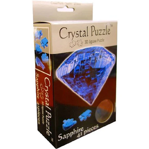 Latestbuy 41 Piece of 3D Crystal Sapphire Puzzle