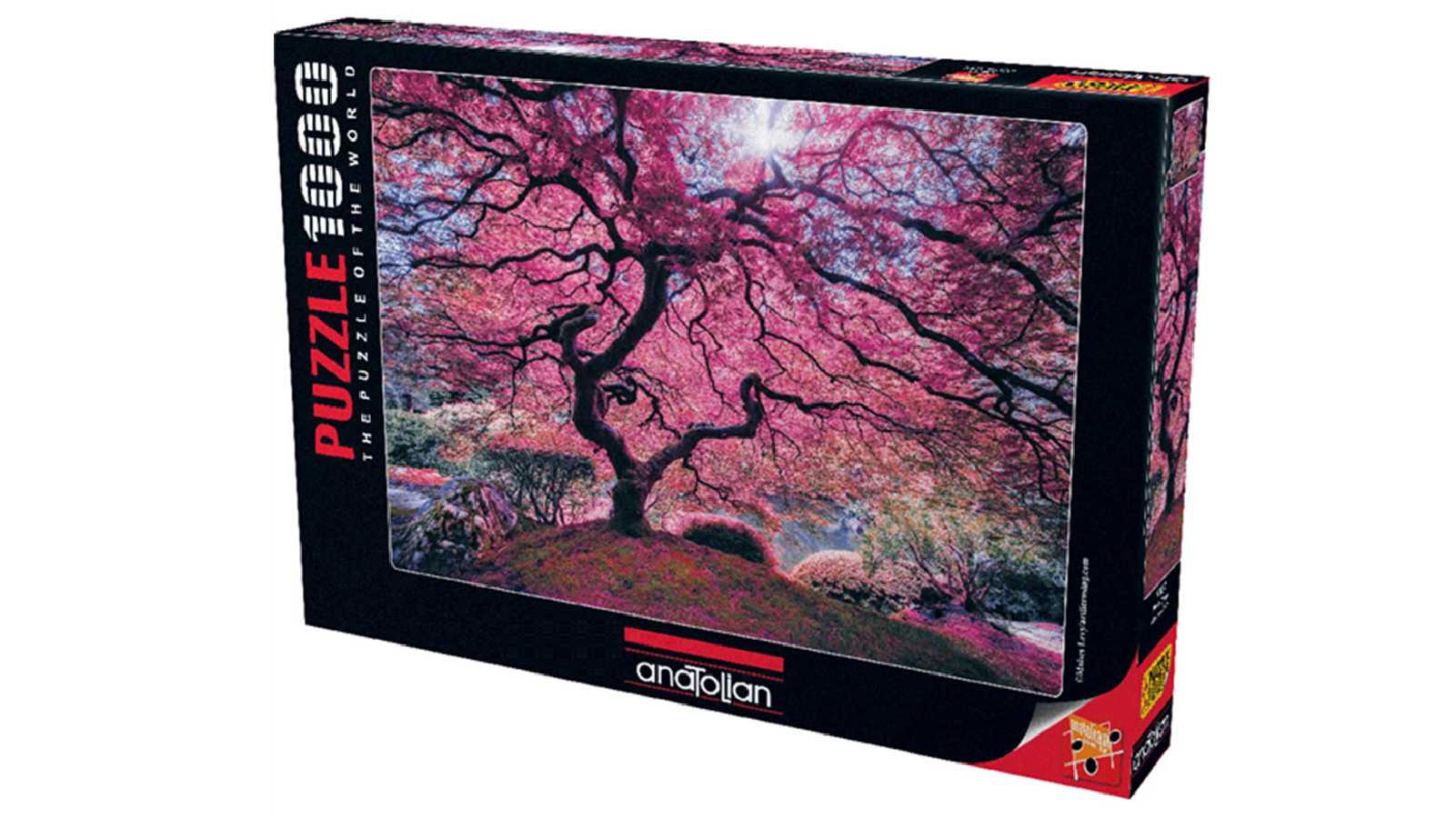 Latestbuy 1000 Piece of Anatolian Pink Tree Jigsaw Puzzle