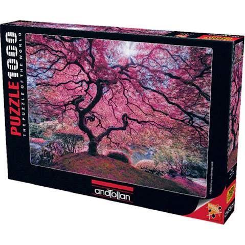 Latestbuy 1000 Piece of Anatolian Pink Tree Jigsaw Puzzle