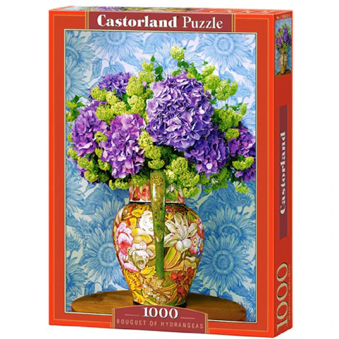 Latestbuy 1000 Piece of Castorland Bouquet Of Hydrangeas Jigsaw Puzzle
