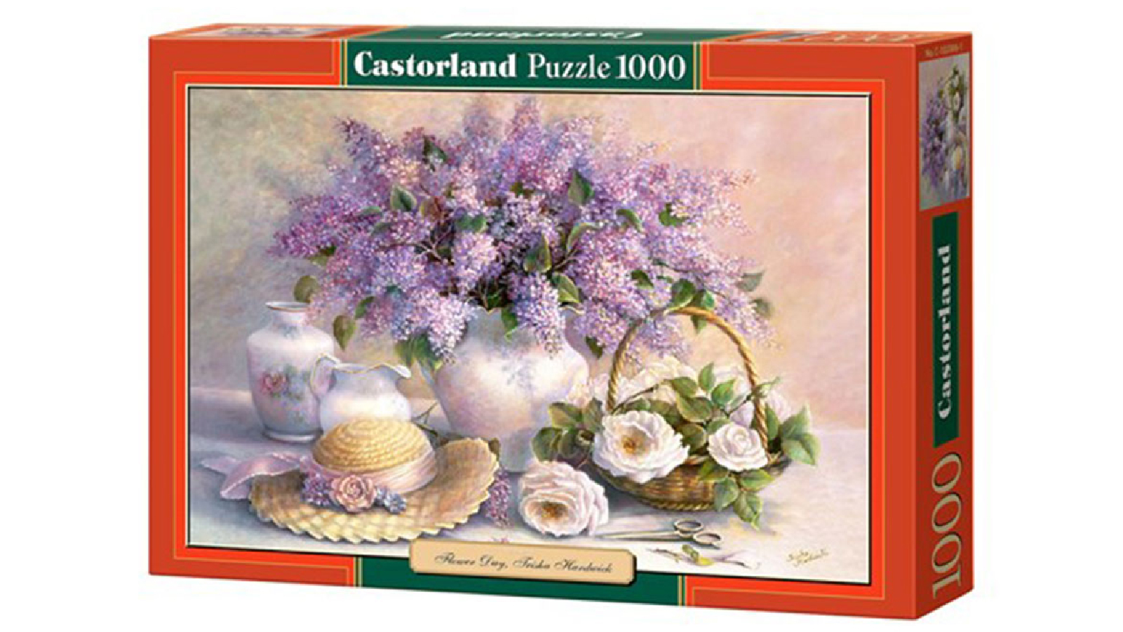 Latestbuy 1000 Piece of Castorland Trisha Hardwick Flower Day Jigsaw Puzzle