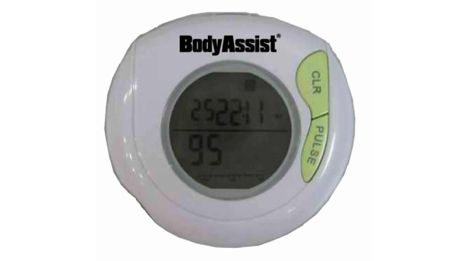 Bodyassist Pedometer with Pulse Counter