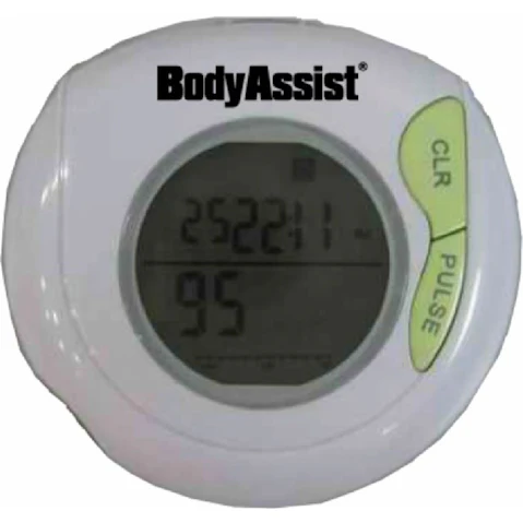 Bodyassist Pedometer with Pulse Counter