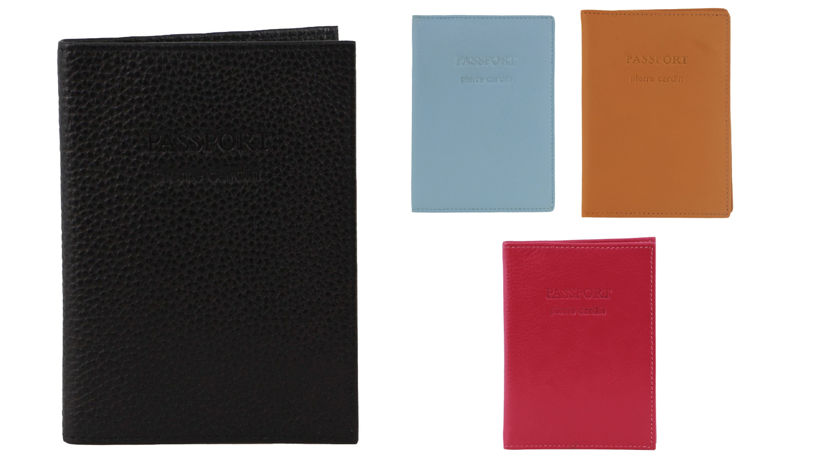 Pierre Cardin Leather Passport Wallet Cover