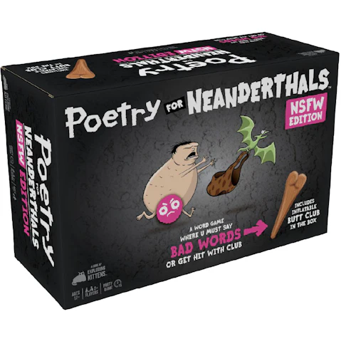 Exploding Kittens Poetry for Neanderthals NSFW