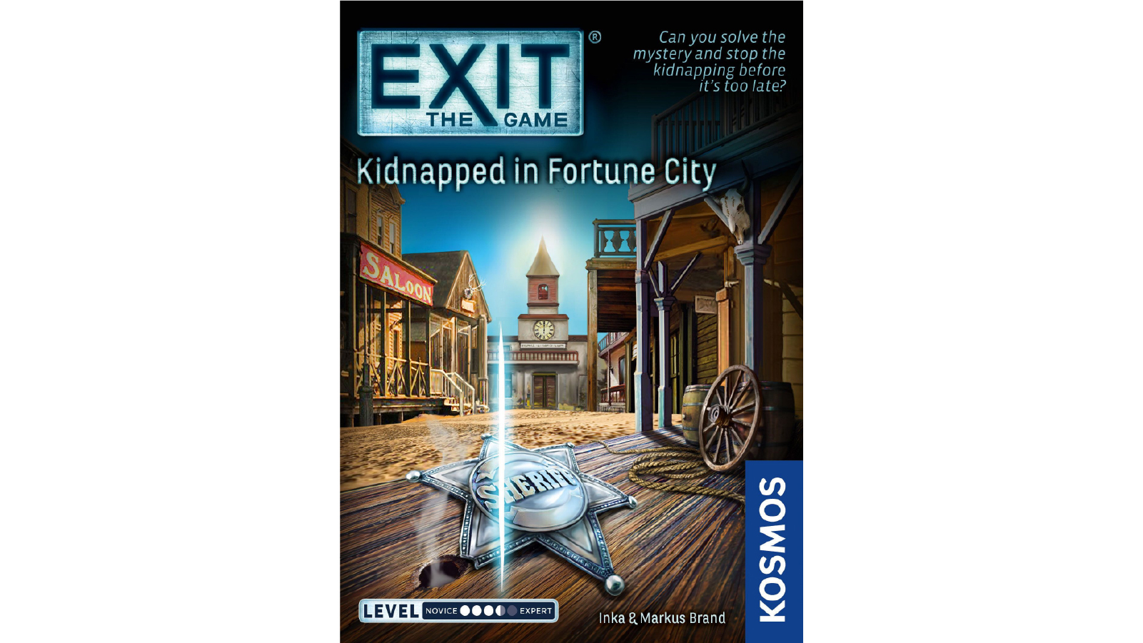 Kosmos Exit the Game Puzzle Game - The Dastardly Kidnapping in Fortune City