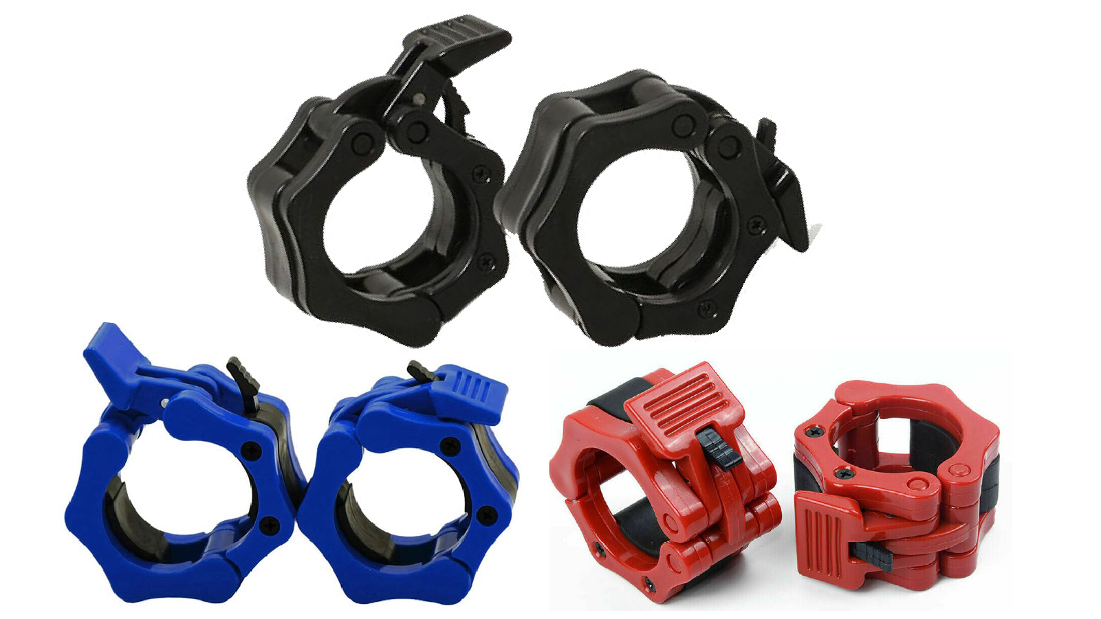 Fitness Hero 25mm Standard Snap Lock Barbell Collars