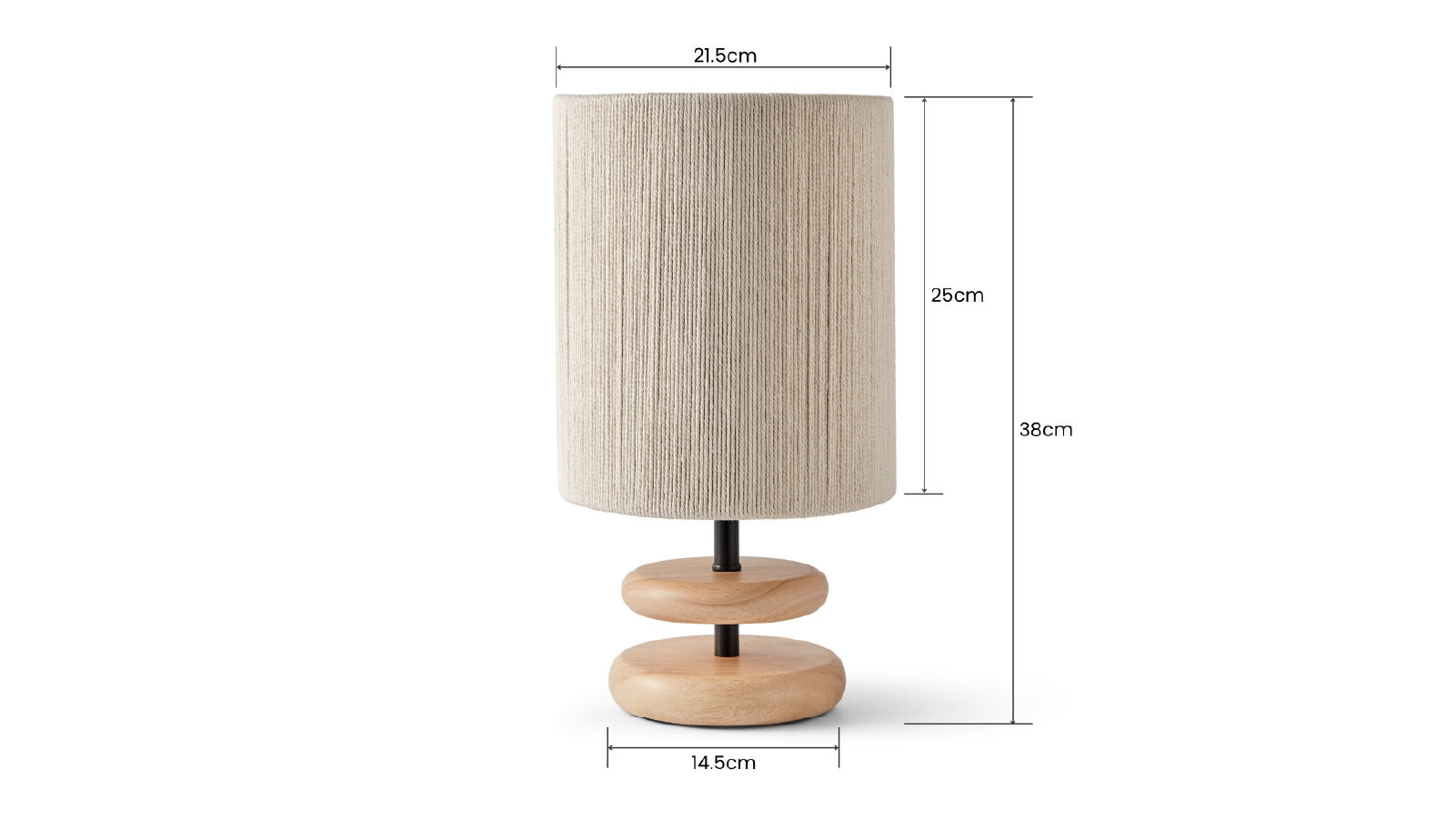 Sherwood Isle Wood Table Lamp | Harvey Norman