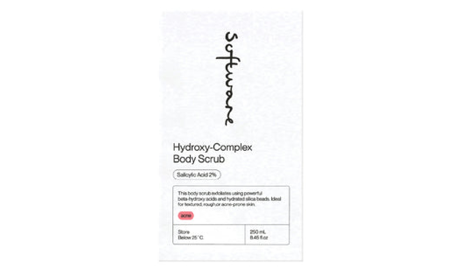 Software Skin Hydroxy Complex Body Scrub - 250ml