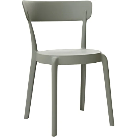 Bolero 2 Pack of Mila Cafe Chairs - Moss Grey