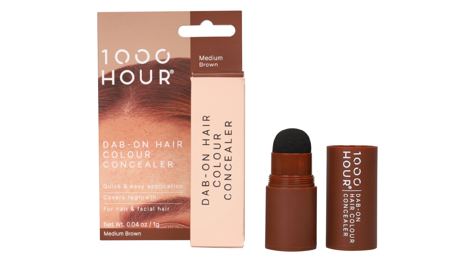 1000 Hour Dab On Hair Colour Concealer - Medium Brown
