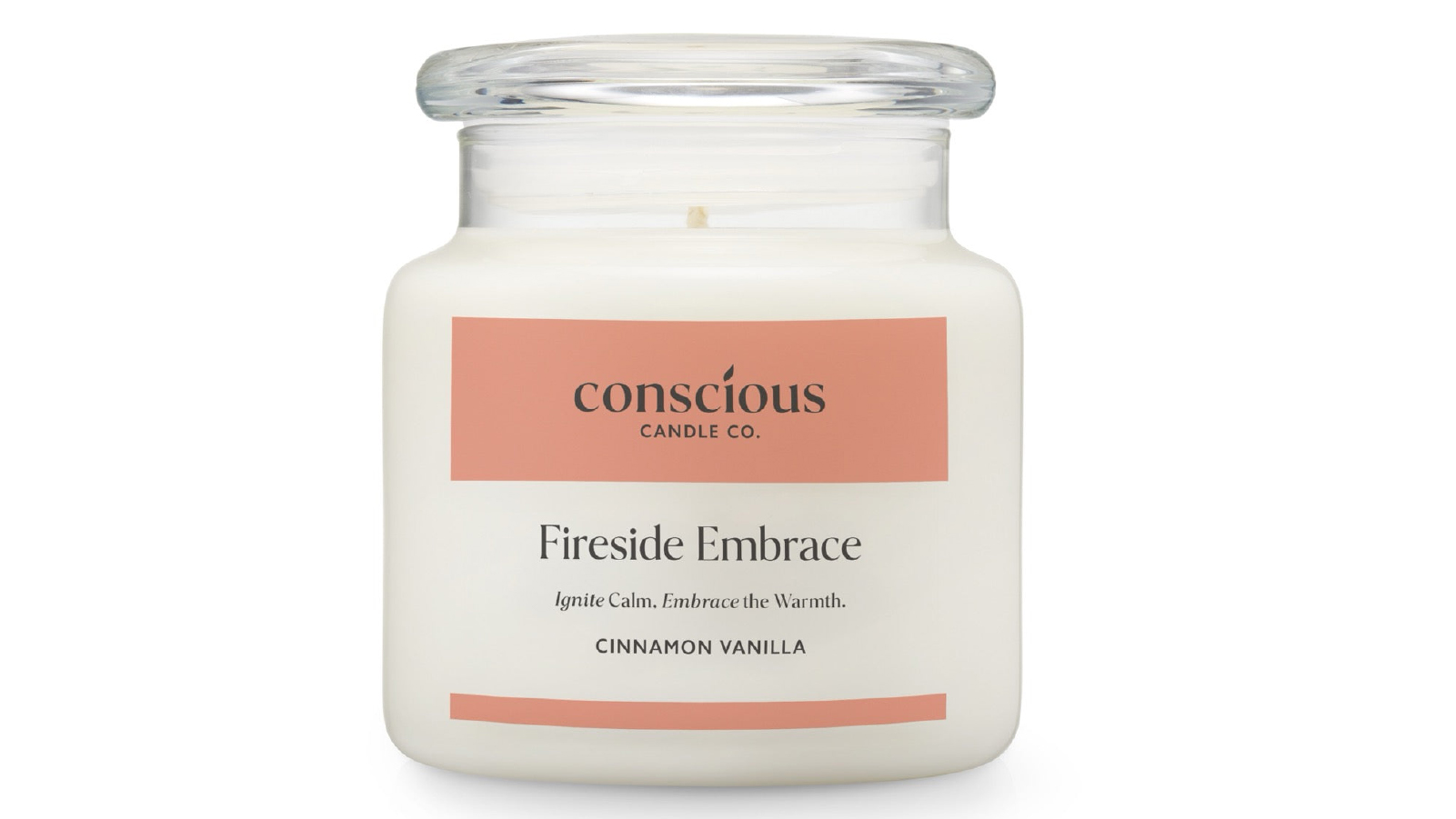 Conscious Candles Caramel Espresso Scented Soy Candle - 510g