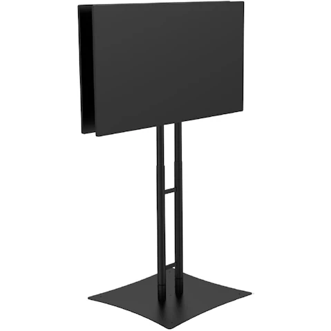 Mountech FS400D Vertical Back to Back Dual TV Display Plasma Floor Stand Sturdy Metal Base