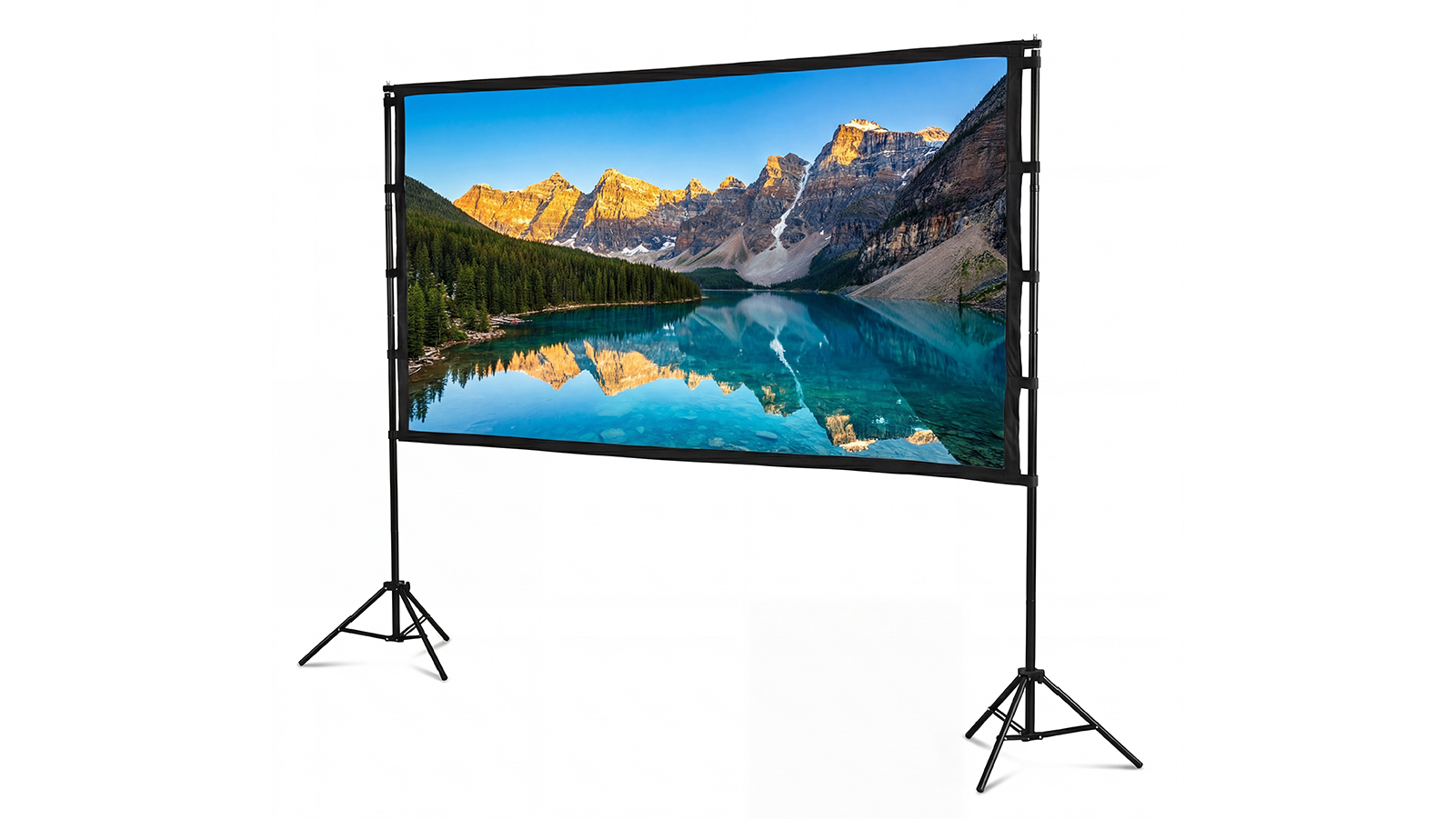 Zuni 100 Inch Projector Screen with Stand