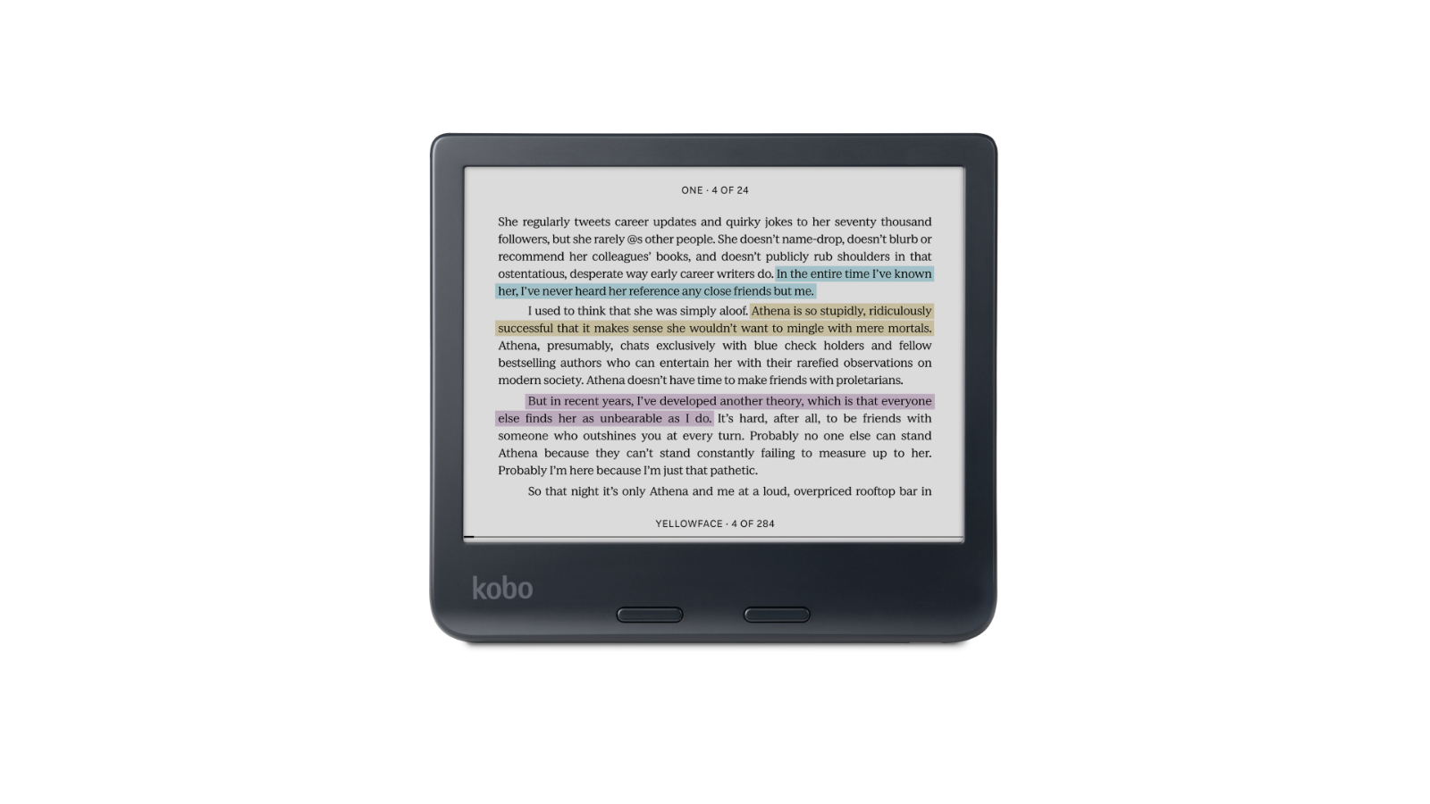 Kobo Libra Colour E-Book Reader - Black | Harvey Norman
