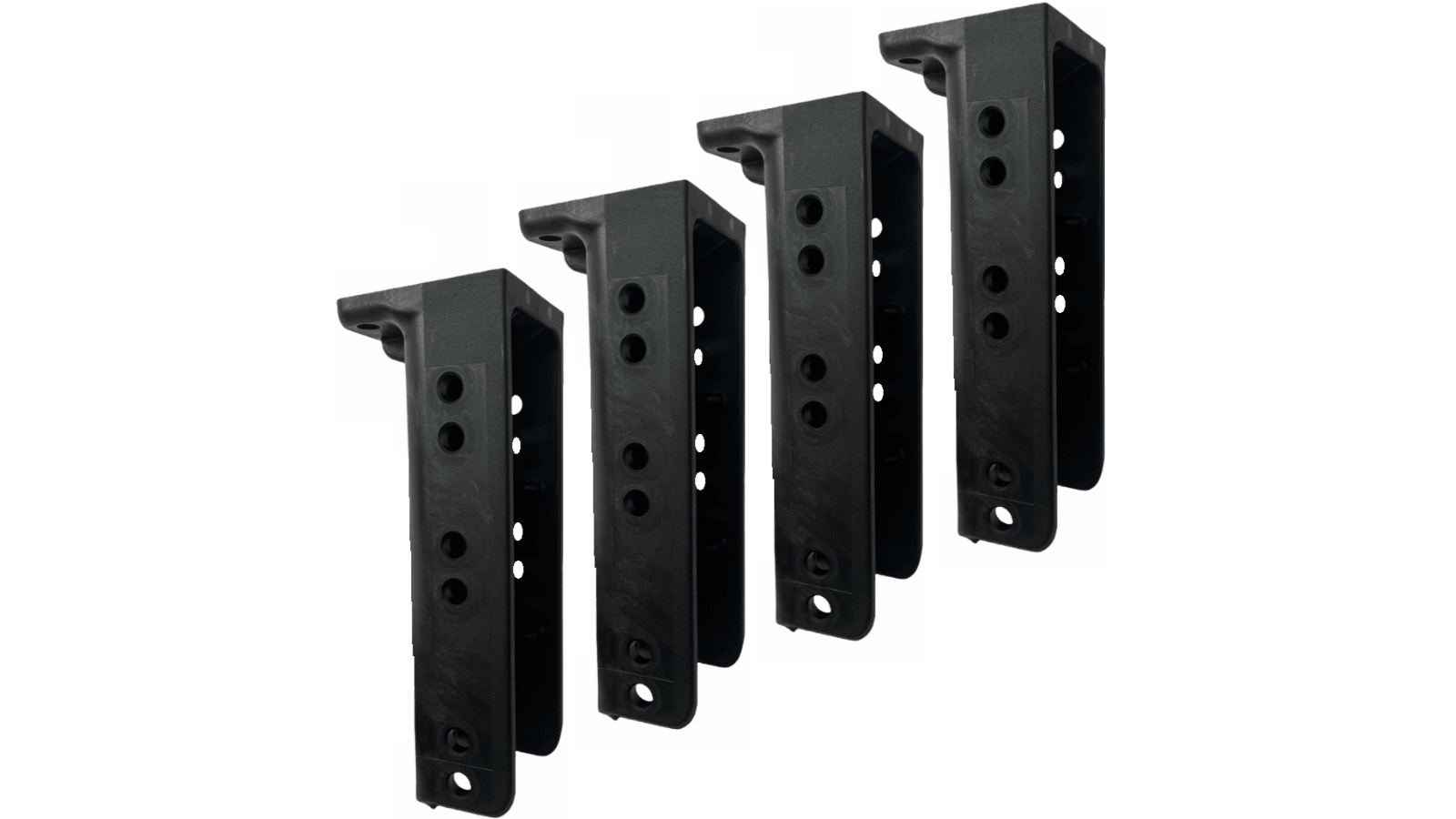SuperOffice Set of 4 Boat Trailer Mud Flap Guard Bracket Holder